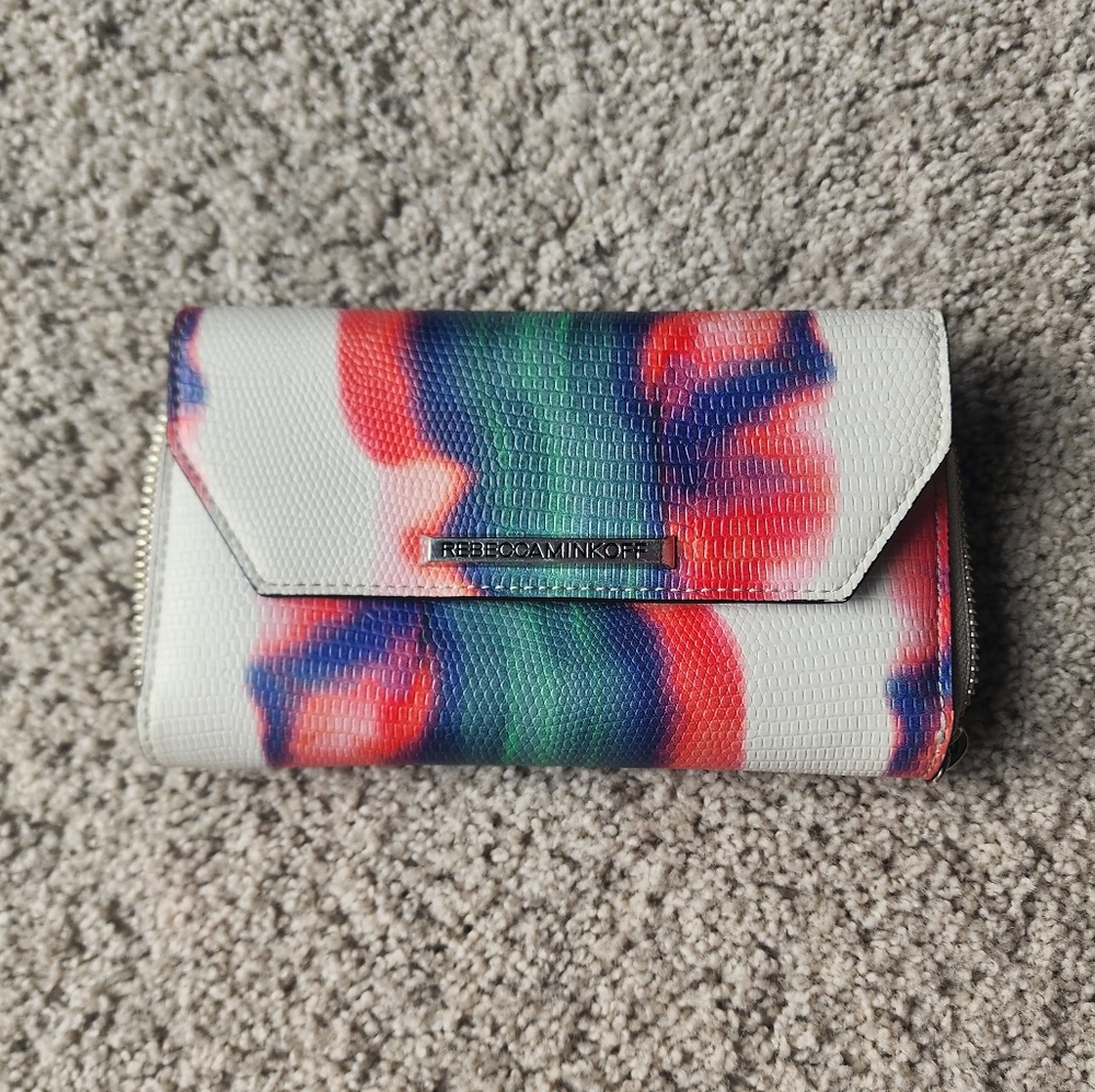 Rebecca Minkoff Colorful Abstract Wallet